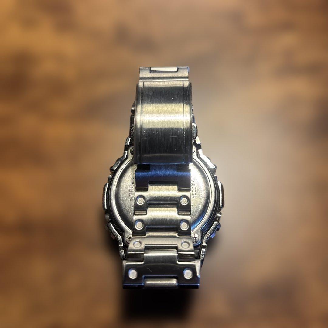 CASIO デジタル腕時計 ステンレスバンド