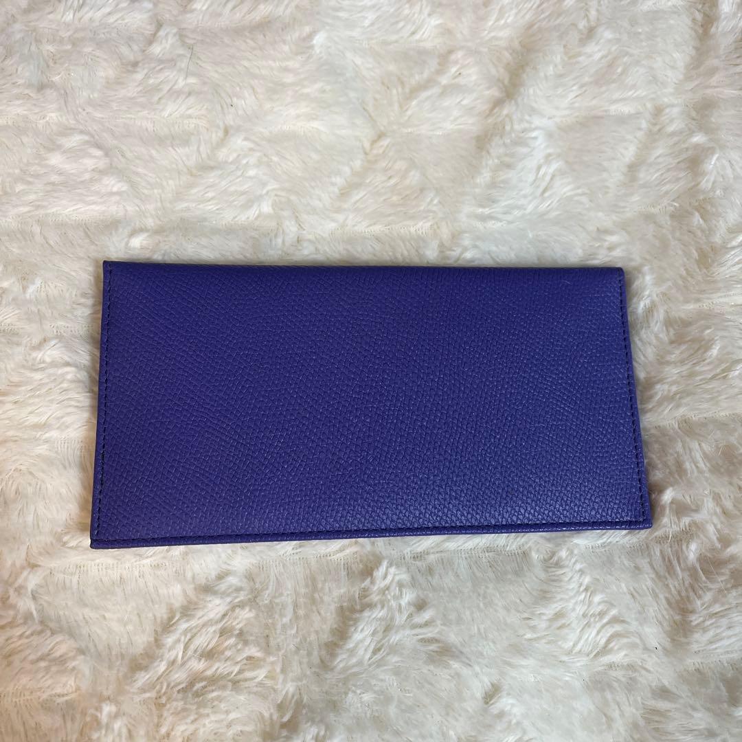 皇居 財布 長財布 紫 パープル