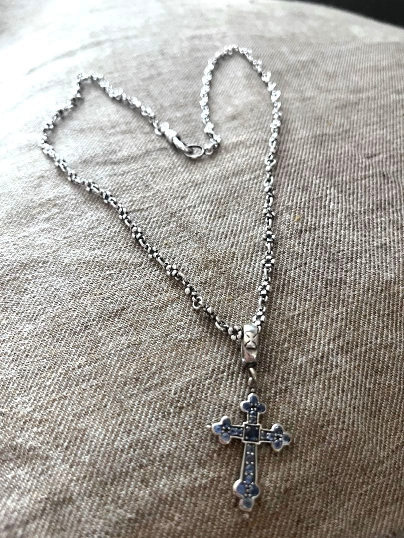 u*f様 【美品】Loree Rodkin ゴシッククロス ネックレス SV92