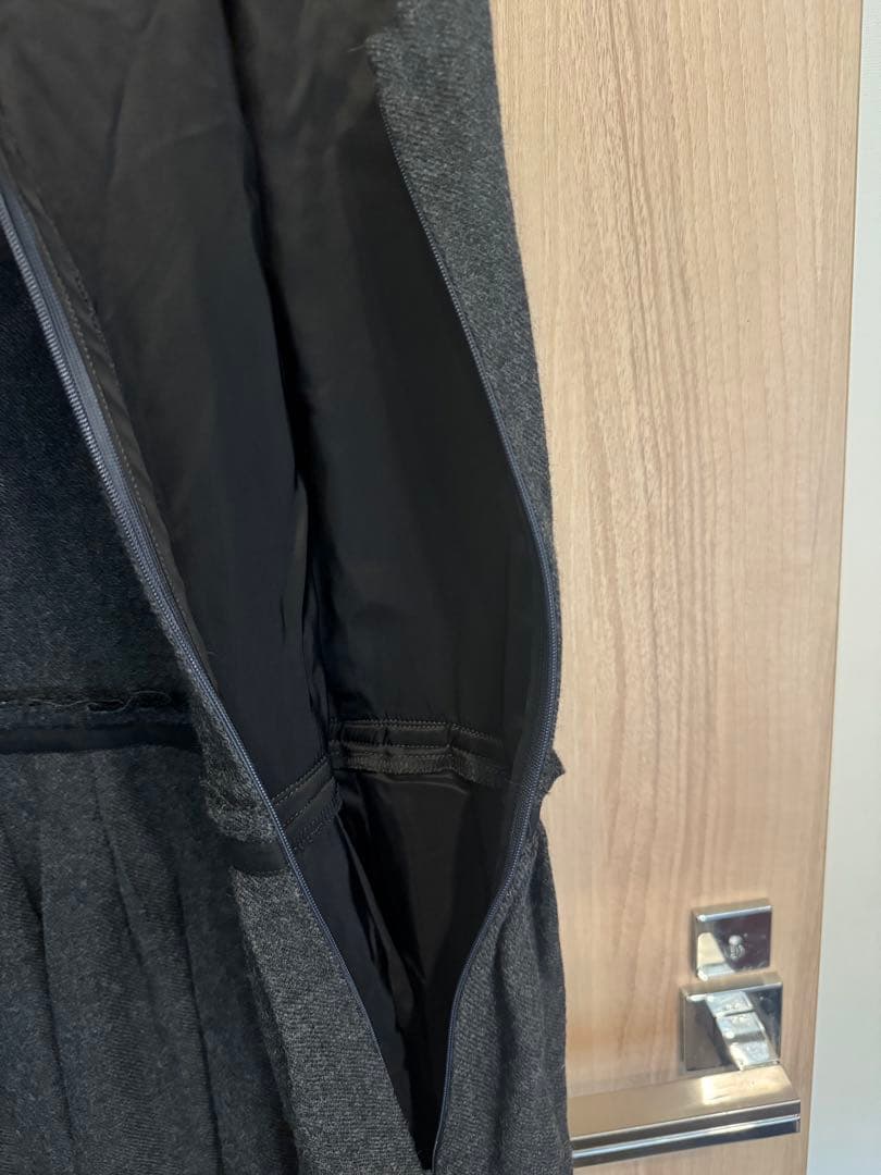 Curensology バックリボン ノースリーブウールワンピース 未使用