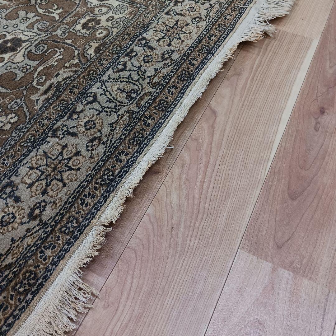 Y2736 トルコ絨毯 カイセリ ウール 手織り 大判292×198㎝