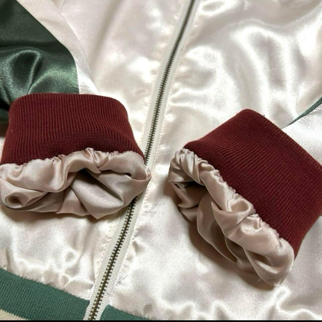 未使用】JOCOMOMOLA ホコモモラ　刺繍　マルチカラー　スカジャン　M