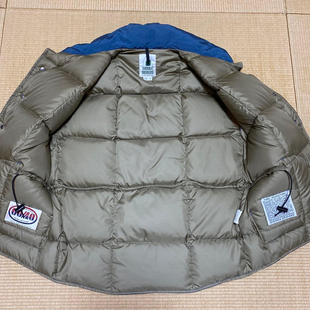 シエラ　デザイン　ダウンベスト　60/40 サイズM