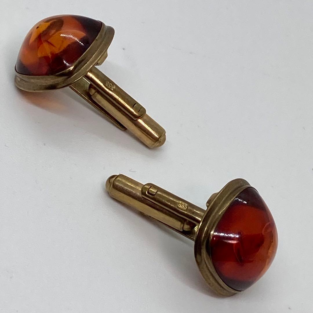 112602 アンティーク ゴールド ロシア製 カフス　骨董　刻印33.3 K8