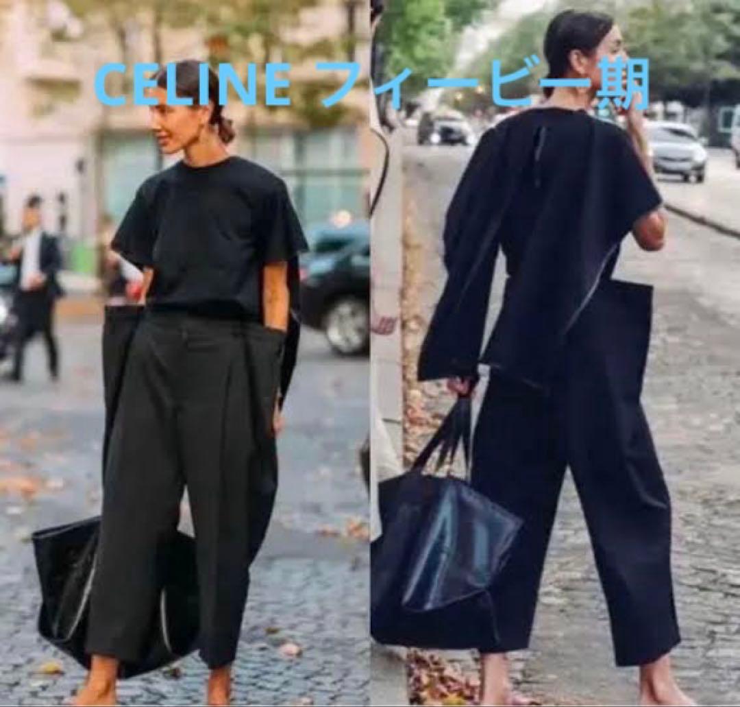 CELINEセリーヌ フィービー期 名品 ケープ付き 半袖Tシャツ カットソー