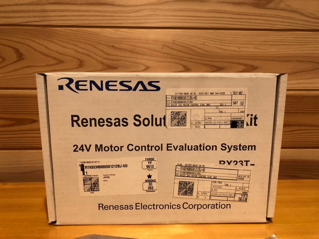 RX23T モータコントローラ 評価ボード