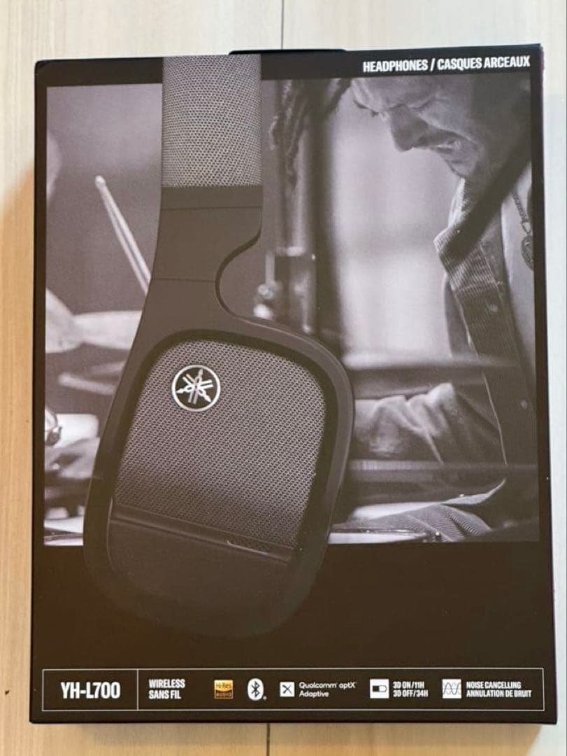 YAMAHA ヤマハ YH-L700A(B) ワイヤレスヘッドホン 黒