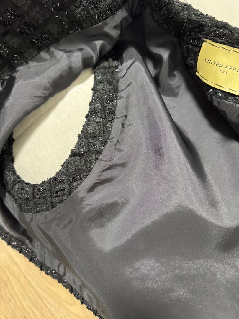 UNITEDARROWS ジレ　ツイード　美品
