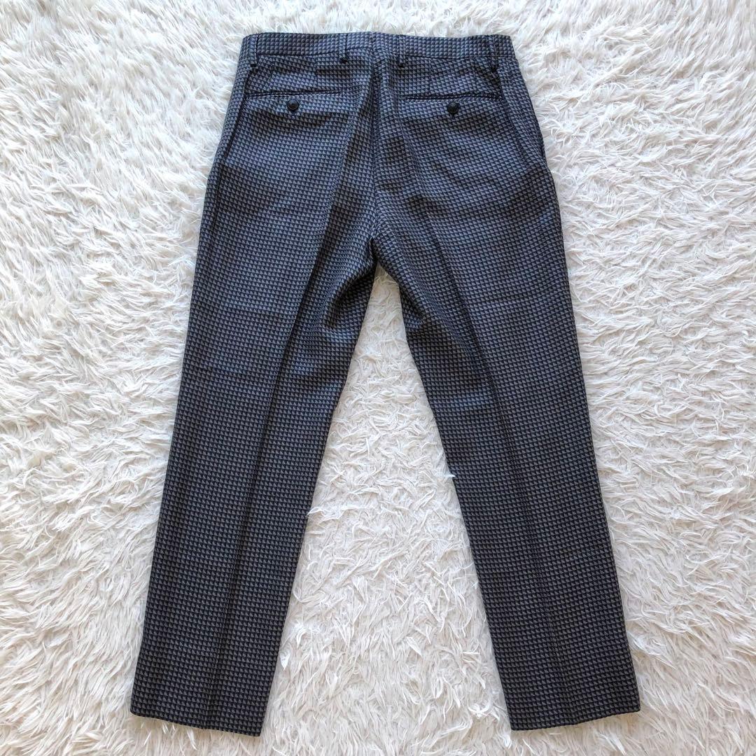 【極美品 現行 XL】エトロ　スラックス　ジオメトリック柄　ペイズリー　絹　毛