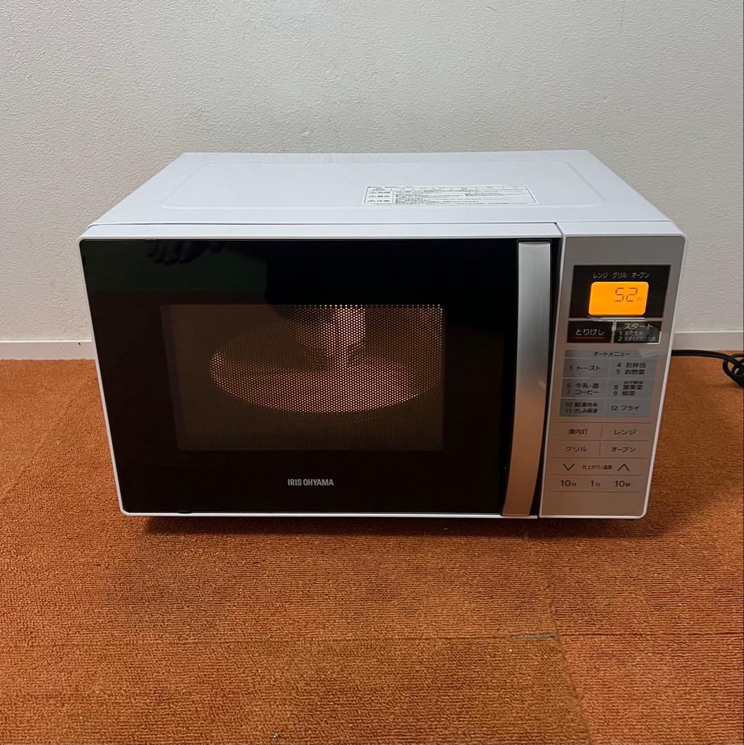 美品 アイリスオーヤマ 2020年製 オーブンレンジ 電子レンジ MO-TJ1