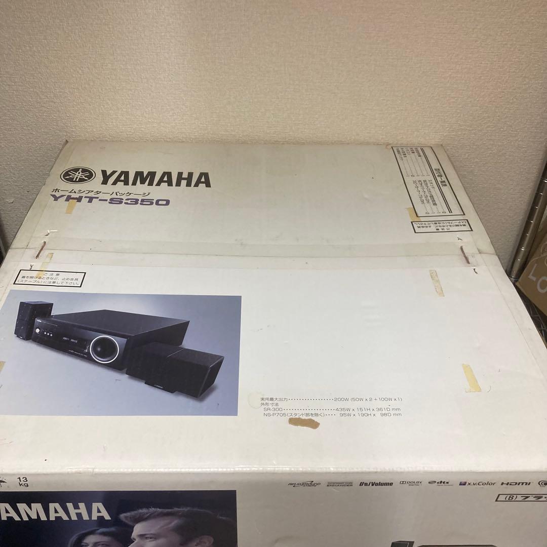 新品　未開封品　YAMAHA ホームシアター　YHT-S350 ブラック