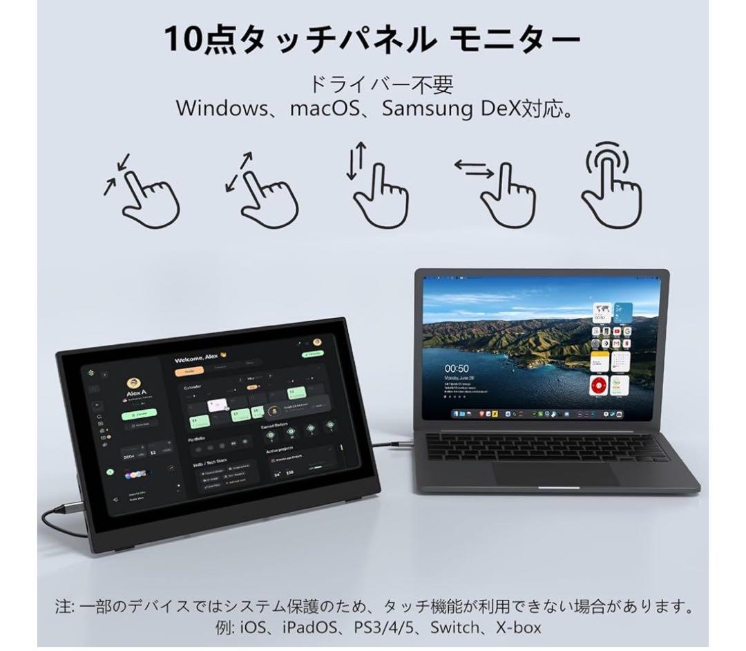 【期間限定値下げ】INNOVIEW モバイルモニター 15.6インチ