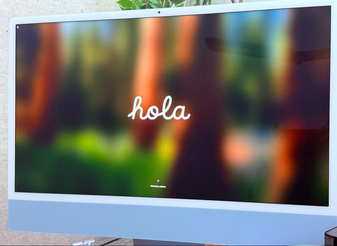 【外箱無し】24インチ ブルー iMac 4.5K たのメル便