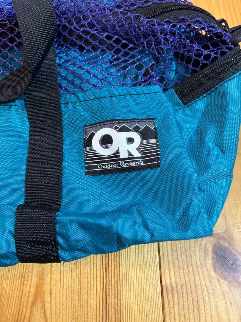 アウトドアリサーチ　Outdoor Research 旧タグ　メッシュバッグ