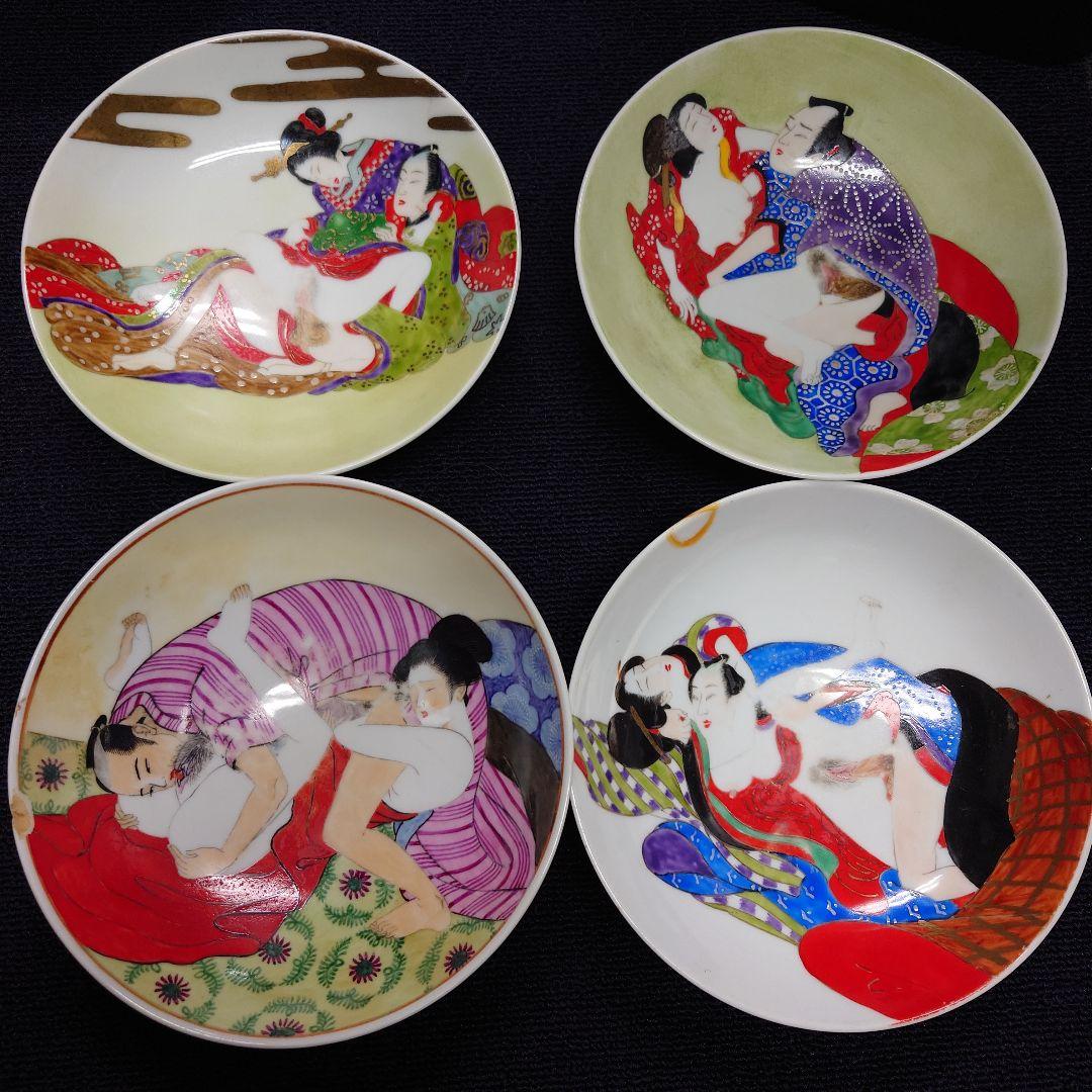 春画 骨董品 皿 椀 浮世絵 Ｎｏ．2(まとめ)
