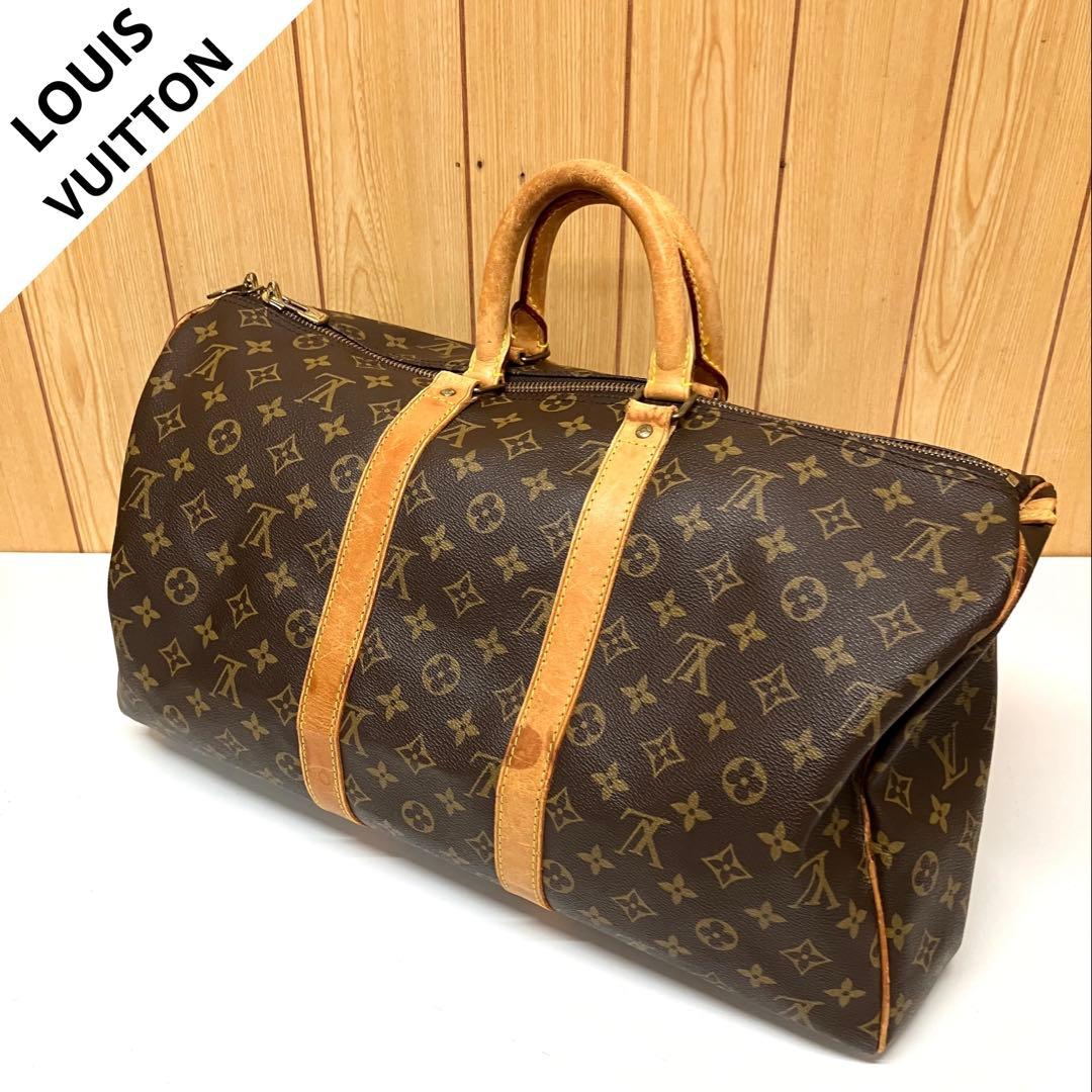 ES112 LOUIS VUITTON ルイヴィトン キーポル45 モノグラム