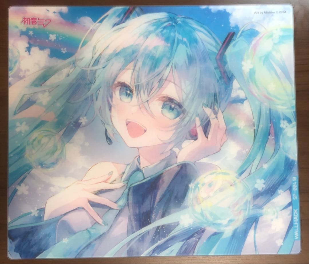 初音ミク ガラスマウスパッド wallhack SP-004