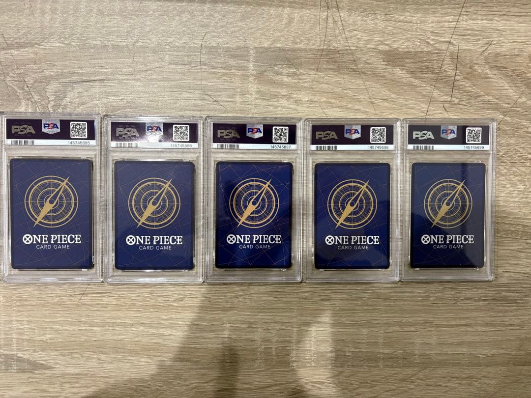 五老星 PSA10 5連番 受け継がれる意志 ワンピースカード ONEPIECE
