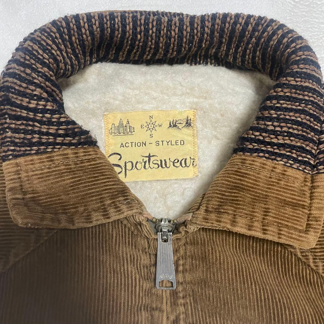 60s ヴィンテージ ACTION-STYLED コーデュロイファラオジャケット