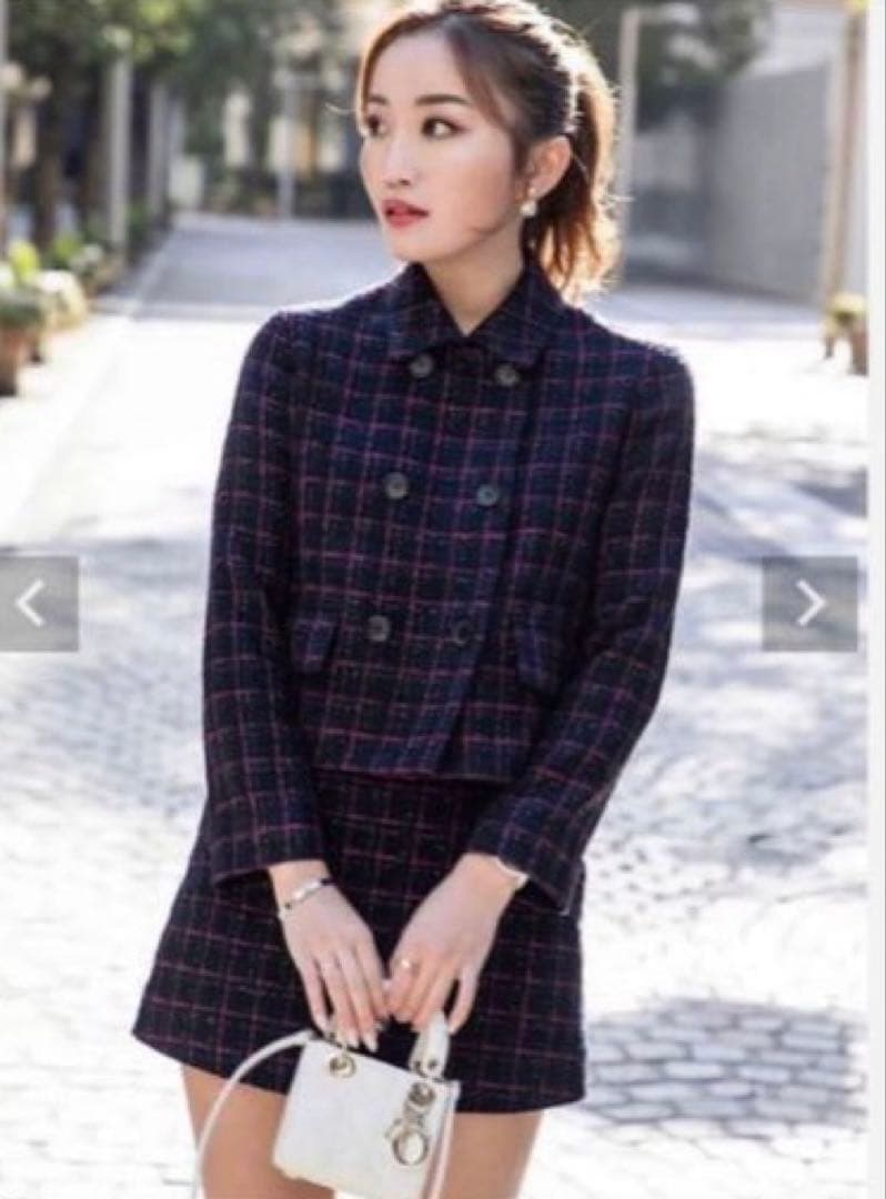 sheller ツイードセットアップ