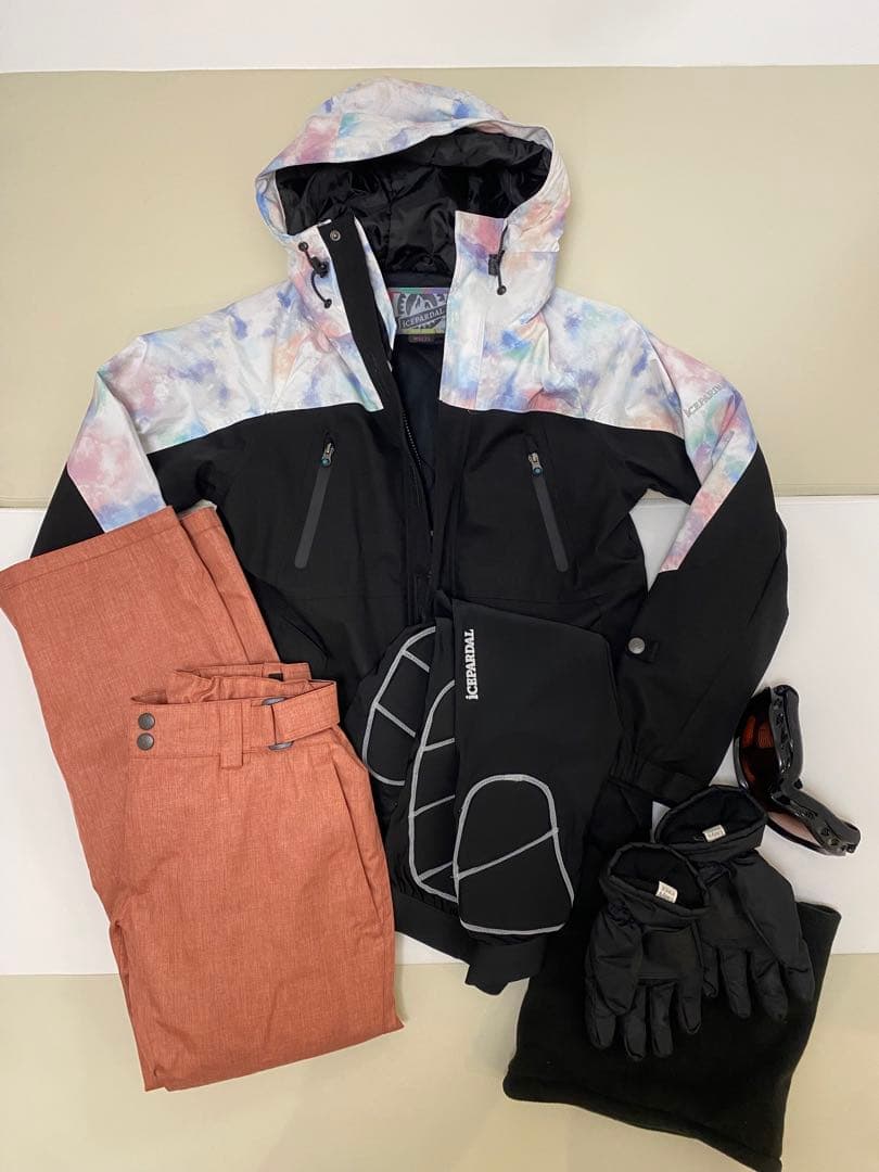 【美品】スノーボードウェア　上下　ICEPARDAL 6点セット　WS7