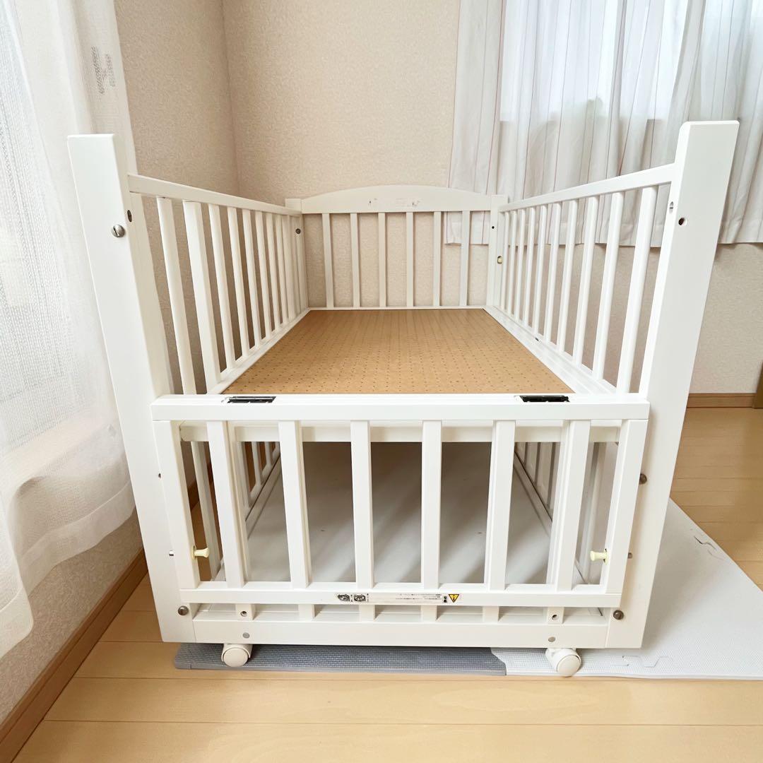⭐︎ヤマサキ⭐︎ベビーベッド ツーオープンベッド⭐︎