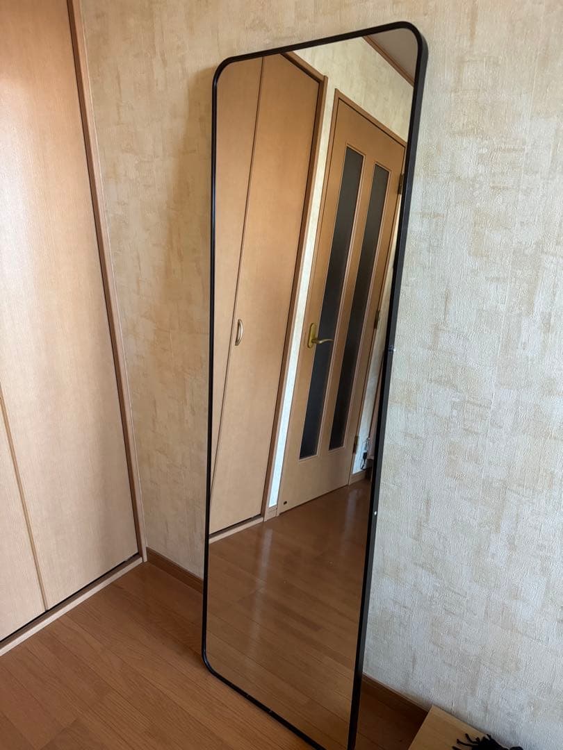 johnlife 全身鏡スタンドミラー 大型 軽量 おしゃれ 160x50cm