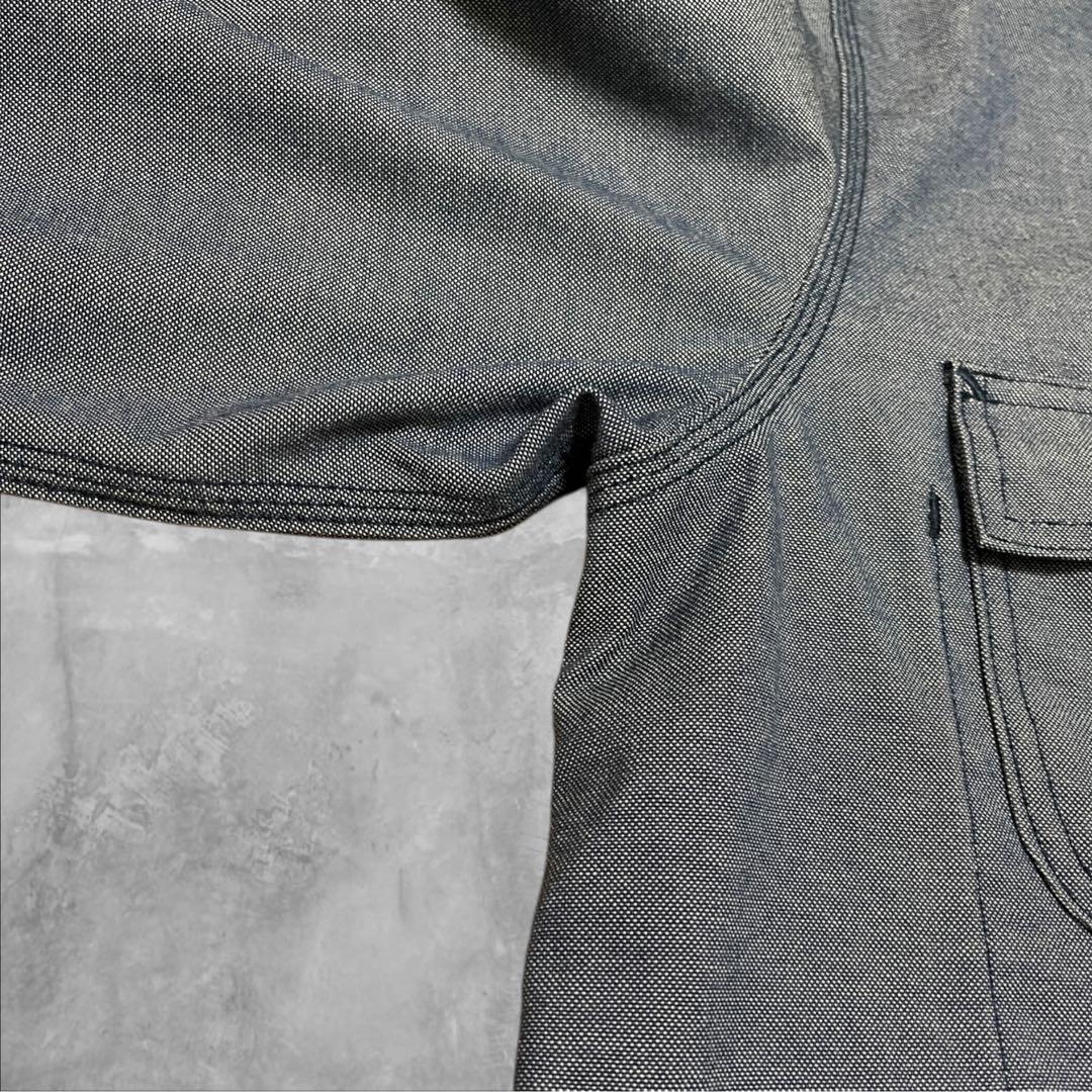 カーハートcarhartt カバーオール　チョアコート　シャンブレーデニム　L