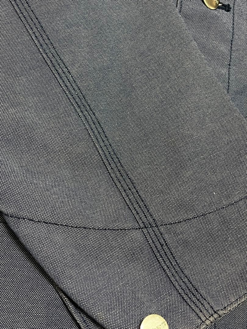 カーハートcarhartt カバーオール　チョアコート　シャンブレーデニム　L