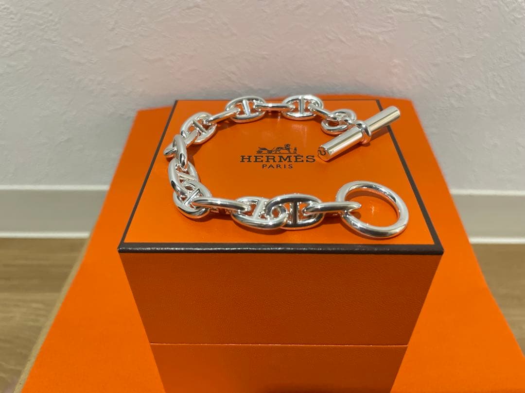 【新品】HERMES MM 14コマ シェーヌダンクル