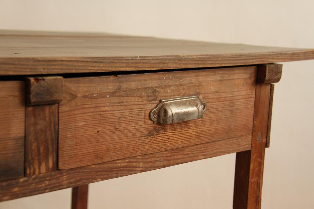 テーブル　作業台　アンティーク　古家具　店舗什器