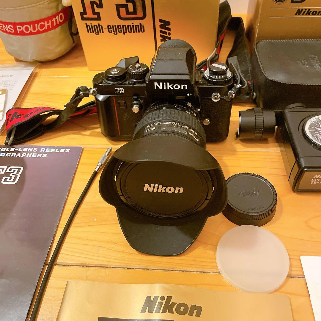 Nikon F3 Nikkor 18-35 f/3.5 ストロボSB-12