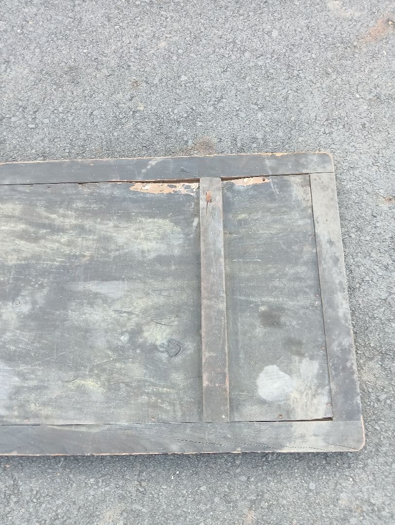 木製看板　　明治時代　　岩代国　松山町 戦前　福島　広告　宣伝