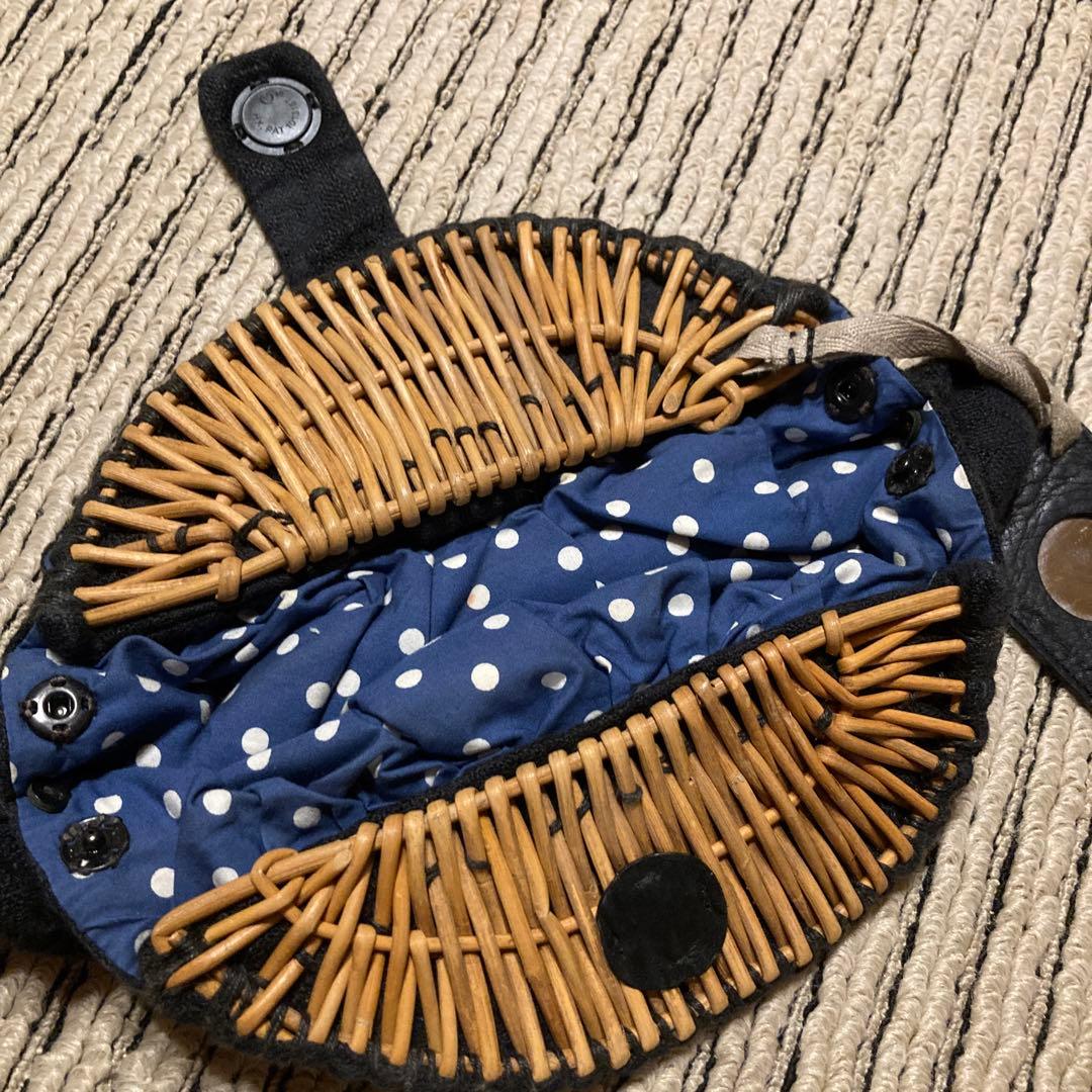 ebagos エバゴス　カゴバッグ　クラッチバッグ