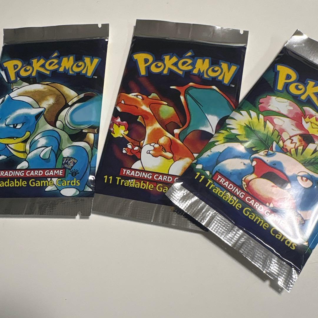 新品 ポケカ Base Set Booster Pack 1st Edition