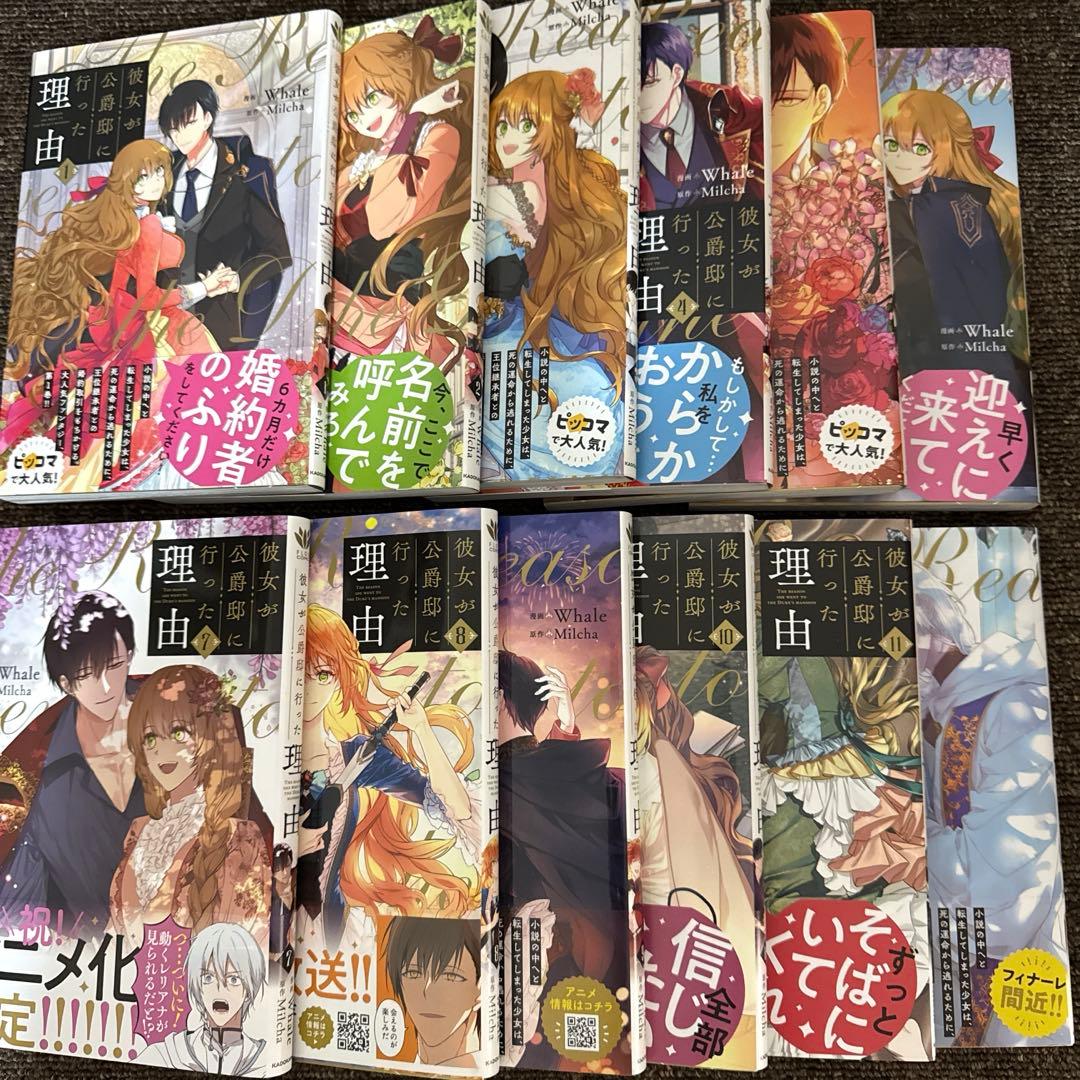 彼女が公爵邸に行った理由 漫画 1巻～12巻セット