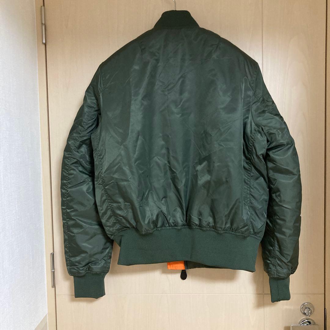 新品未使用トップガンMA-1ジャケット（中綿入り）グリーン Mサイズ