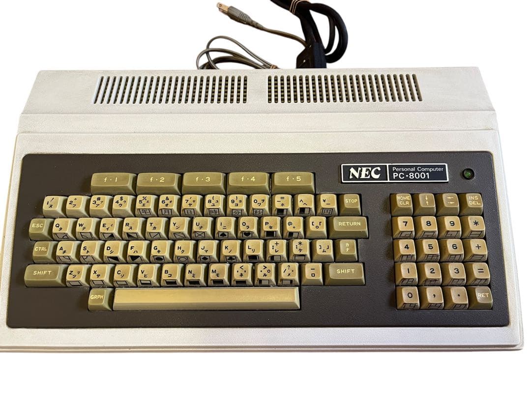 NEC PC-8048K PC-6081 DR-320 PC-8001 レトロ