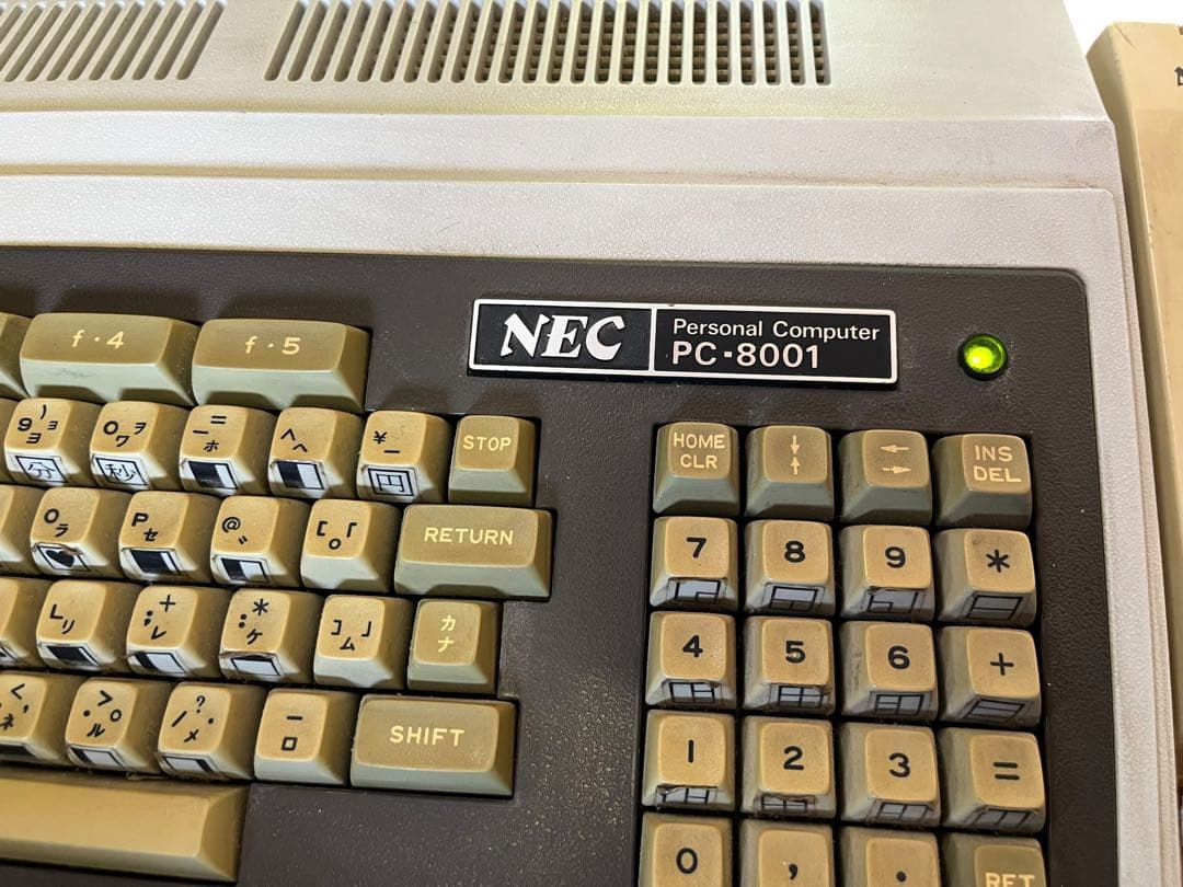 NEC PC-8048K PC-6081 DR-320 PC-8001 レトロ