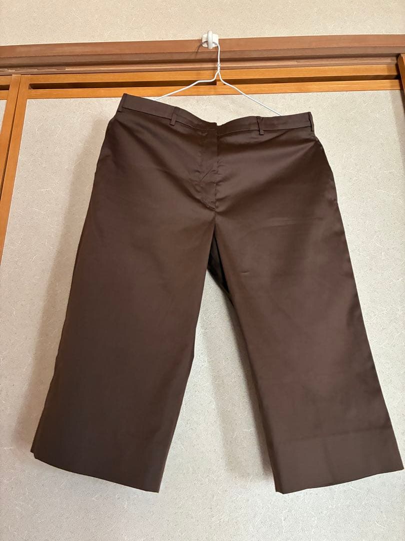 【新品】【未着用】JIL SANDER ジルサンダー　ブラウン　ショートパンツ
