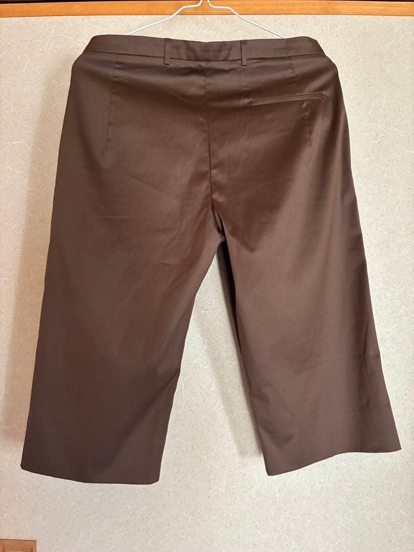 【新品】【未着用】JIL SANDER ジルサンダー　ブラウン　ショートパンツ