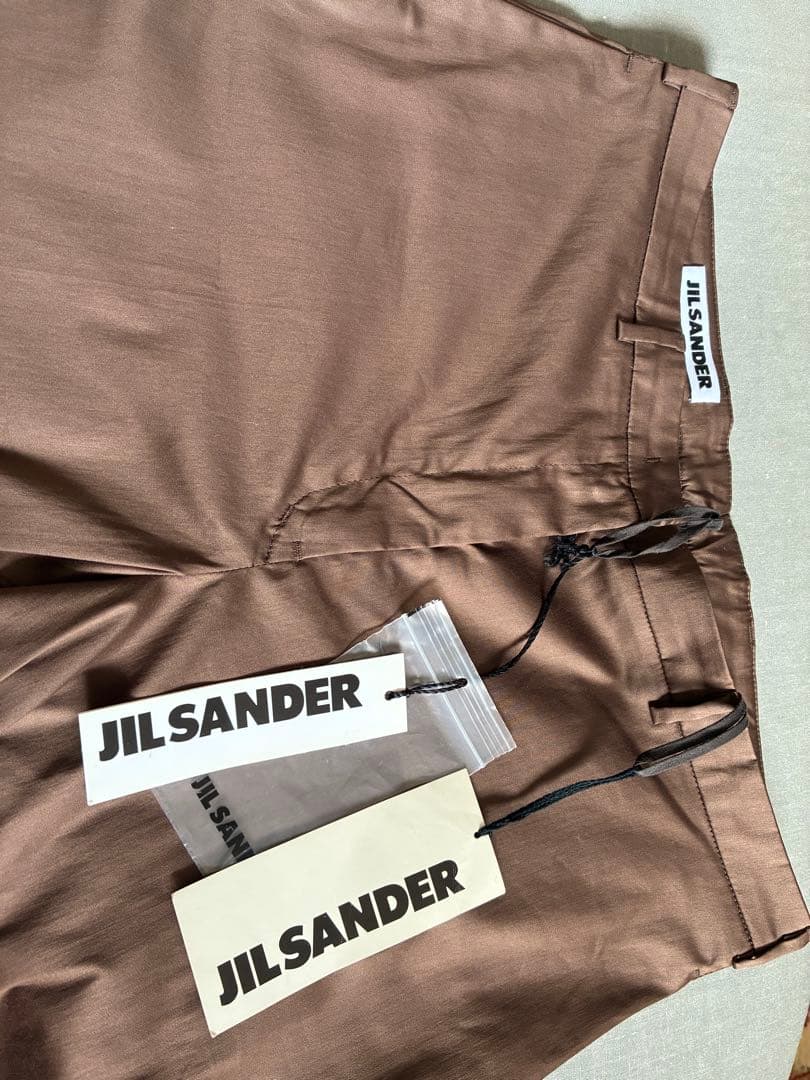 【新品】【未着用】JIL SANDER ジルサンダー　ブラウン　ショートパンツ