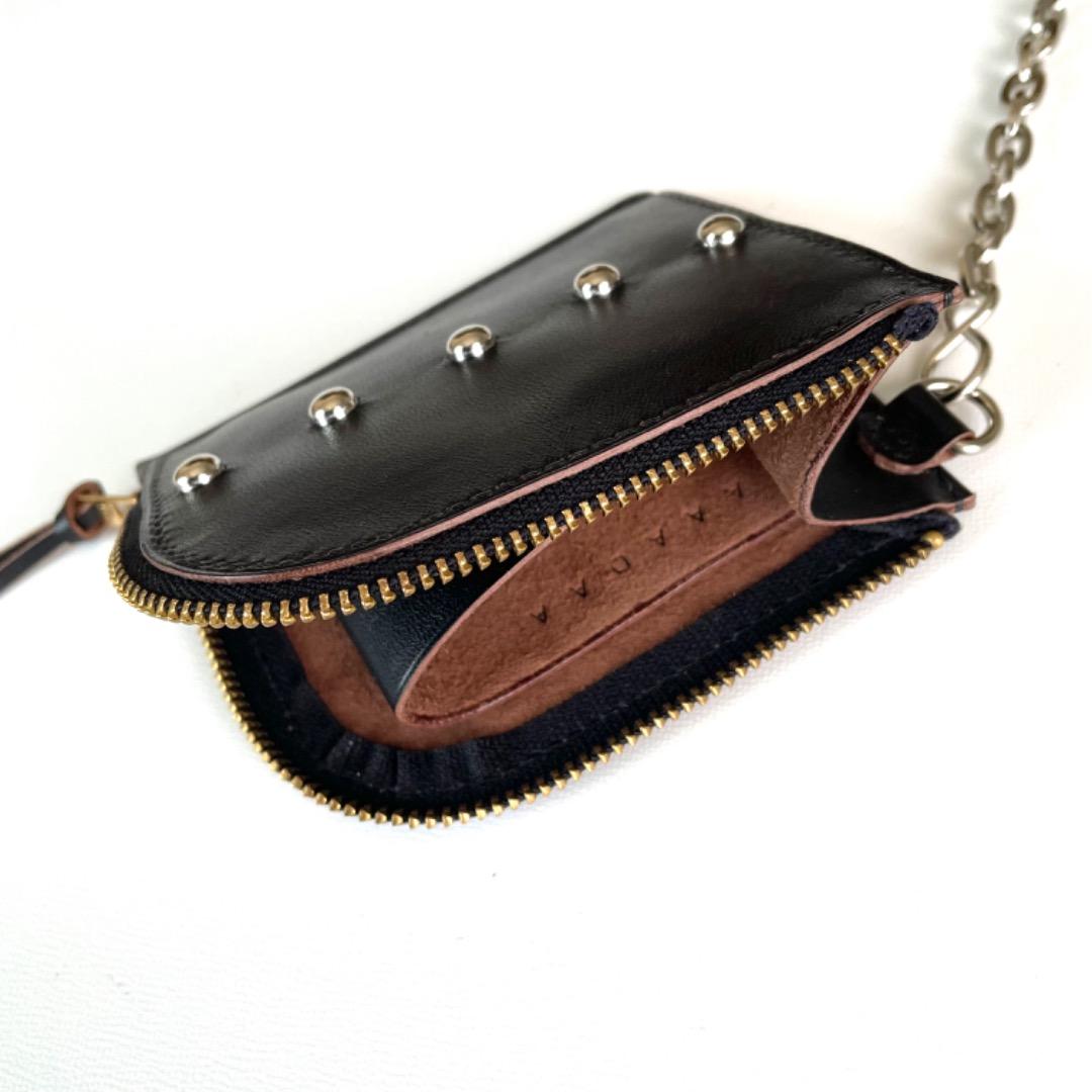 ご注文品　L字ファスナーウォレット　デッドストックジッパー　ホースハイドレザー