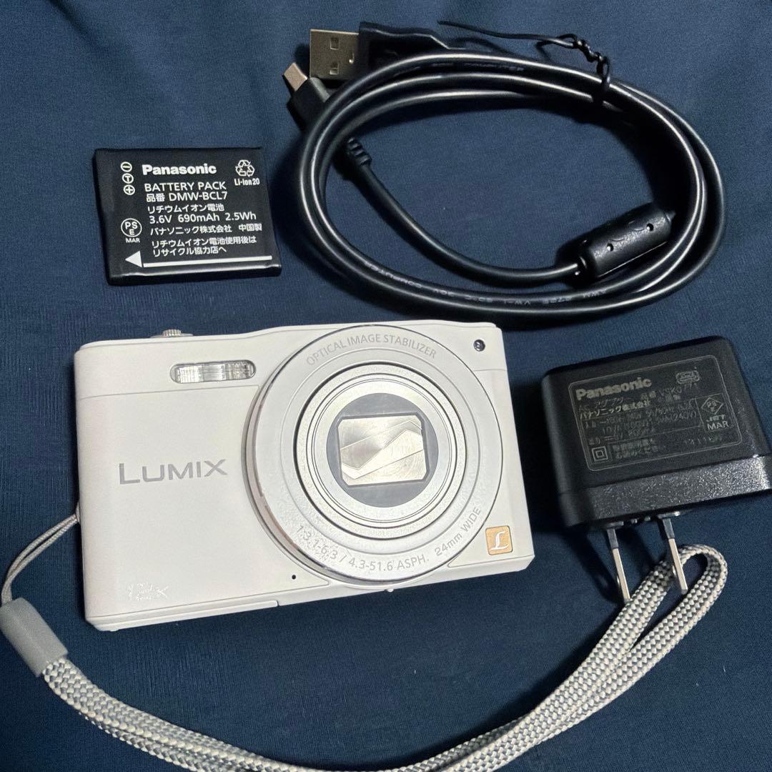 Panasonic パナソニック Lumix DMC-SZ8 ホワイト 美品！