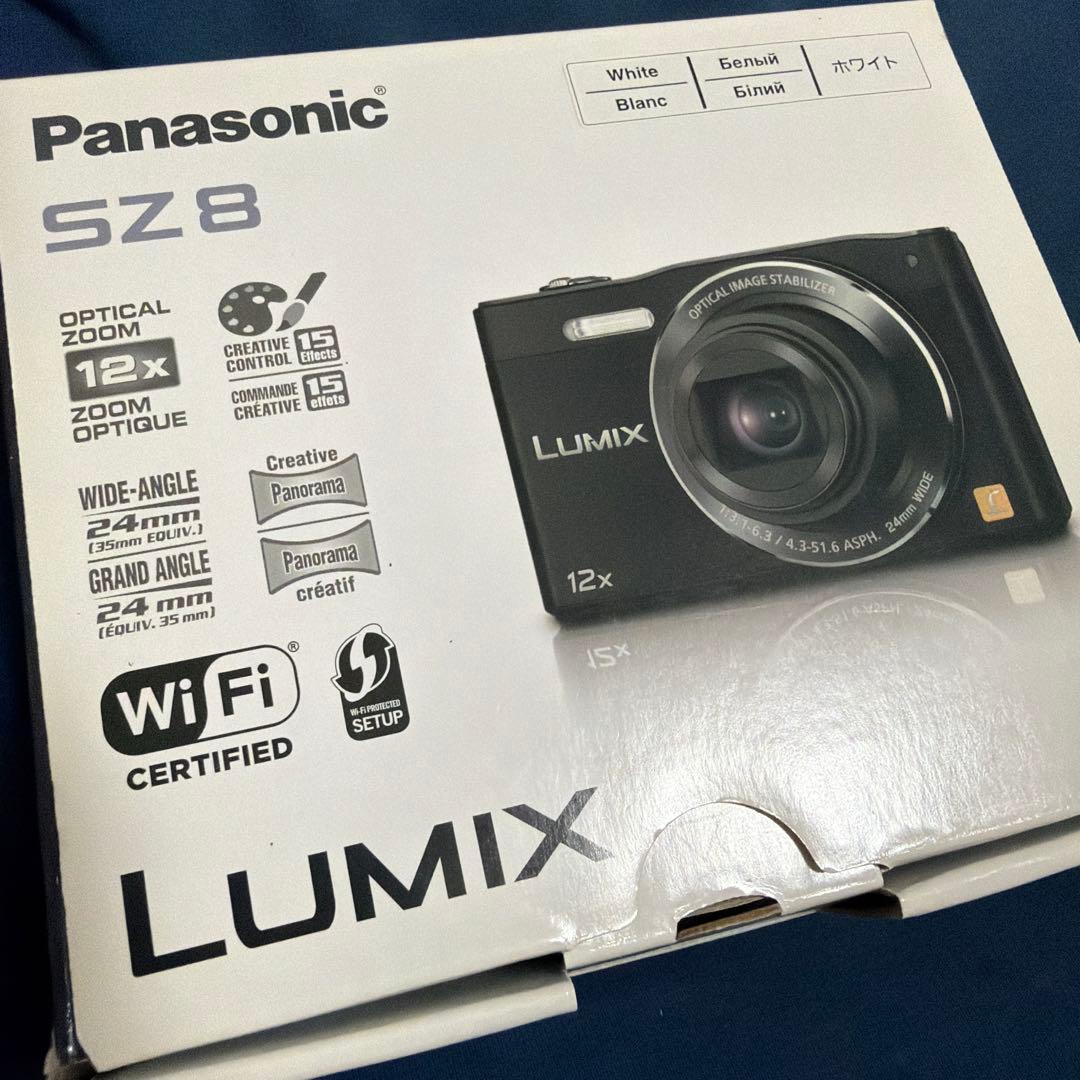 Panasonic パナソニック Lumix DMC-SZ8 ホワイト 美品！