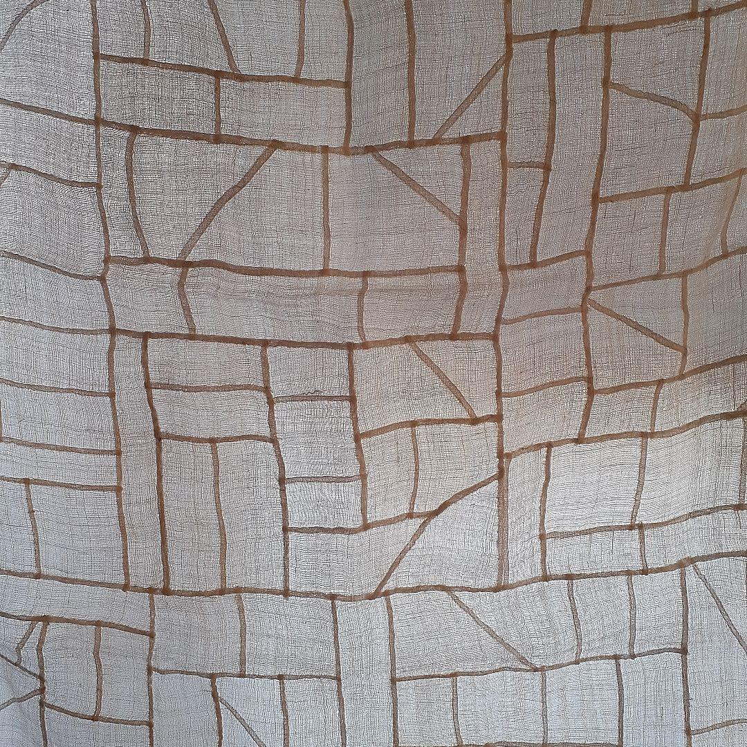 ポジャギ 　苧麻　チョガッポ　白　モシ　麻韓国　李朝　アンティーク