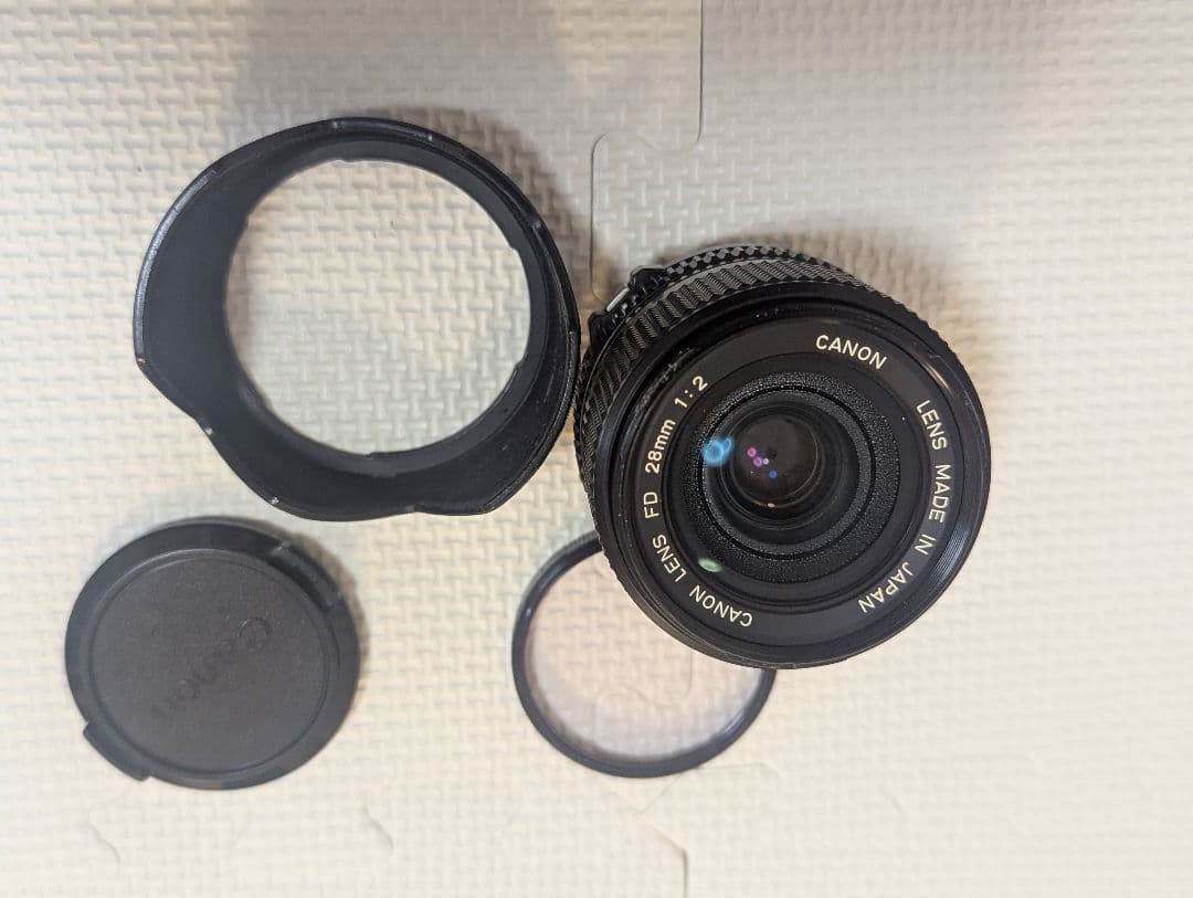 Canon FD 28mm f/2 単焦点レンズ