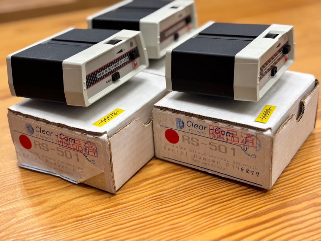 clear-com 子機RS-501