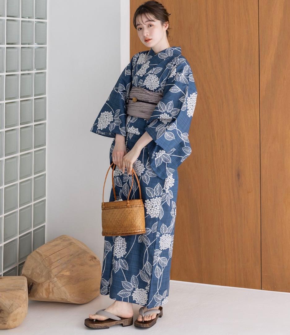 ゆかた館ぐレース　浴衣5点セット