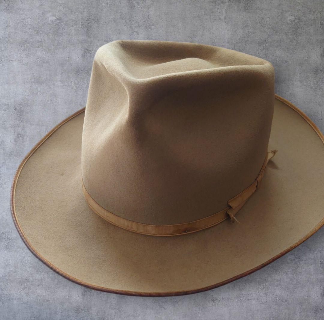 ステットソン 50s Vintage 3X BEAVER 1/4 58cm